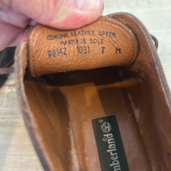 Nice Vintage Timberland Oxford leather shoes. Size 7. Great condition! - Picture 7 of 7